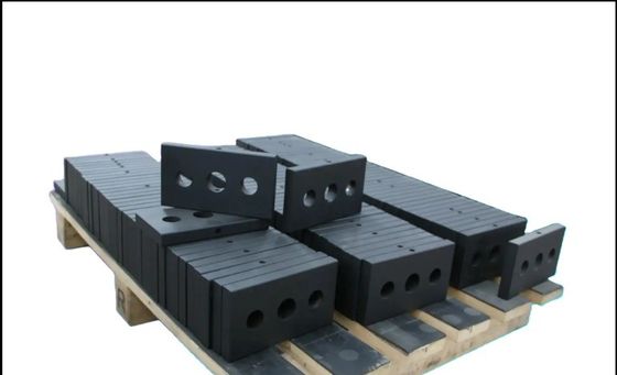 Αλουμινίου χυτήρια ορείχαλκου Custom Gray Casting Iron Counterweight Plate για μικρά μέρη
